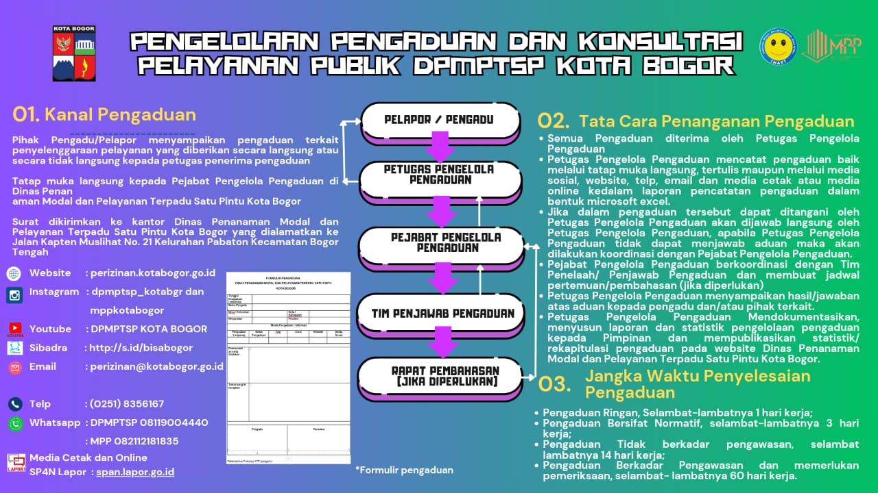 Pengelolaan dan Pengaduan Sistem Informasi